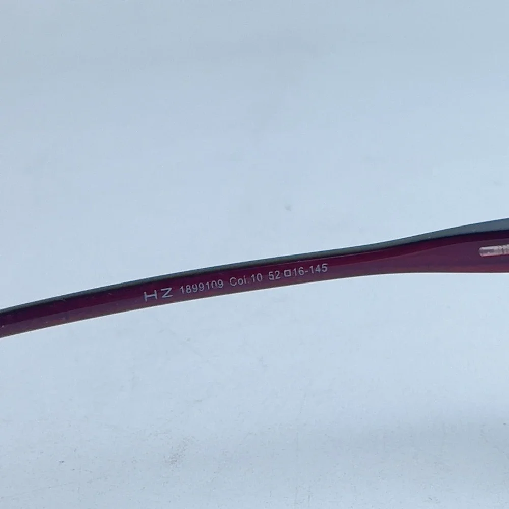 Kenzhou HZ‎ 1899109 Women's Eyeglasses Frame Black & Red Cat Eye 52-16-145 mm